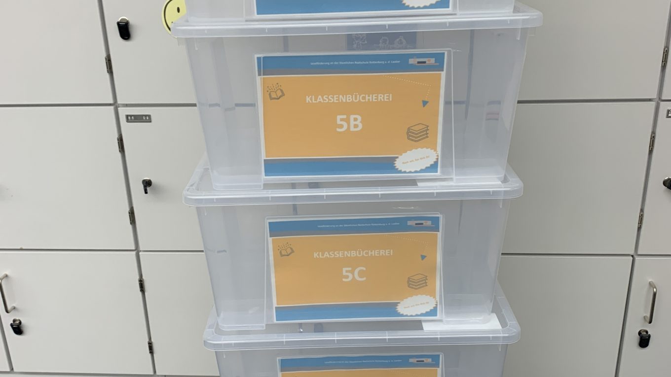 Einführung der mobilen Klassenbücherei an unserer Schule 